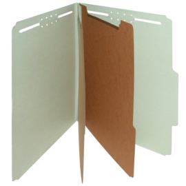 Smead Expanding Folder Letter Size 2 Dividers Green Color 