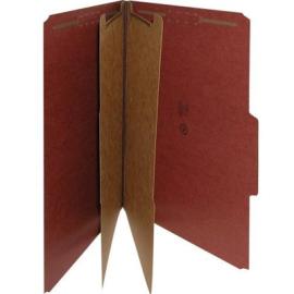Smead Expanding Folder Legal Size 2 Dividers Red Color 