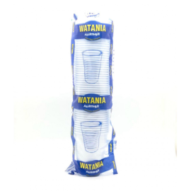 Watania Plastic Cup Pack 50pcs  