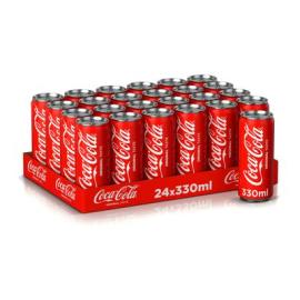 CocaCola Soft Drink Can 330ml / 24pcs