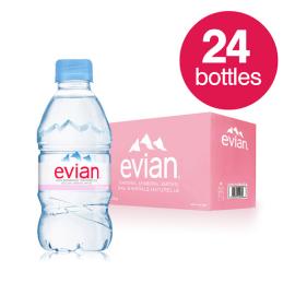 Evian Drinking Water 330ml Box 24pcs