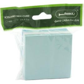 Roco 6315ib Standard Self Stick Notes Cube in Poly Bag 3