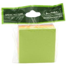 Roco 6315SB Standard Self Stick Notes Cube Spring 3