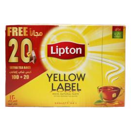 Lipton Tea Al Ahmar 100+20 Bag