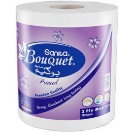 Sanita Tissue Boquet Maxi Roll 120m