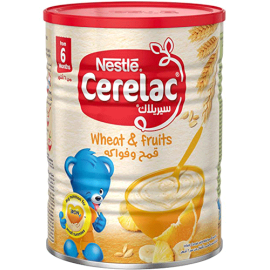 Cerelac Wheat & Fruits From 6month 400gr  