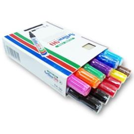 Artline Permanent Marker PK 10 Color (EK-90)