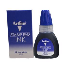 Artline Stamp Ink Small 20ml Blue