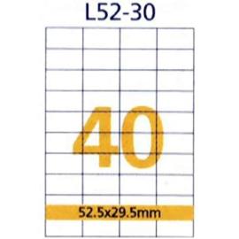 Label 40 (52.5x29.7mm) 100 Sheet