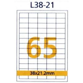 Label 65 (38x21mm) 100 Sheet
