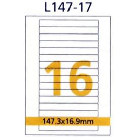 Label 16 (147.3x16.9mm) 100 Sheet