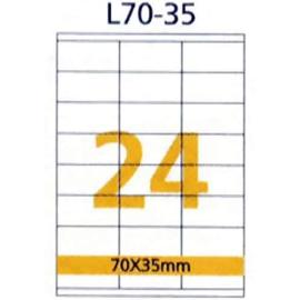Label 24 (70x35mm) 100 Sheet