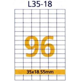 Label 96 (35x18.55mm) 100 Sheet