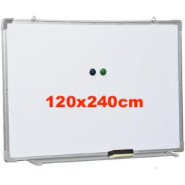SAB Magnetic Whiteboard 120x240cm