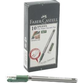Faber Castell SPEEDX 7 Grip Drawing Pen Green Ink Color 0.7mm Felt Tip PK 10pcs