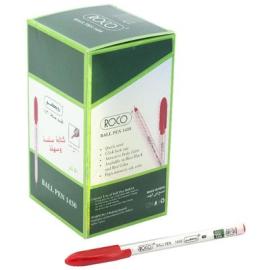 Roco 1430 Rollerball Pen Red Ink Color Medium 1mm Ballpoint PK 50pcs
