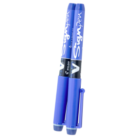 Pilot V Sign Pen Blue Ink Color Medium Felt Tip 2pcs 