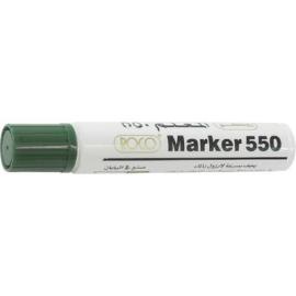 Roco Jumbo F550 Permanent Marker 8-12mm Chisel Tip Green 