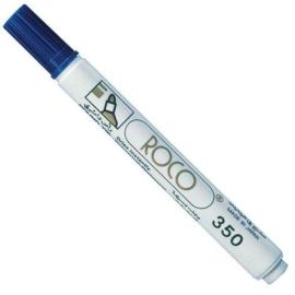 Roco F350 Permanent Marker 1.5 - 3 mm Round Tip Blue 