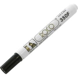 Roco F350 Permanent Marker 1-4mm Chisel Tip Black 