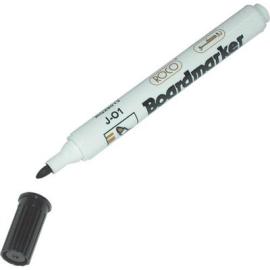 Roco Whiteboard Marker 1.5 - 3mm Round Tip Black 