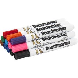 ROCO Whiteboard Marker 1.5-3mm ChiselTip Assorted Color 12pcs 