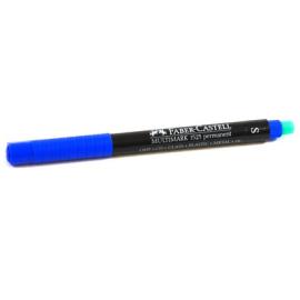 Faber Castell Multimark 1523S Multi-function Marker 0.1mm Superfine (Round Tip) Blue 