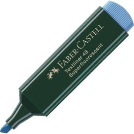 Faber Castell TextLiner48 Highlighter 1.2 - 5mm Chisel Tip Blue 
