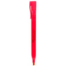 Faber-Castell Textliner 38 Highlighter 1.2-5mm Chisel Tip Red 