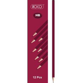 Roco Pencil HB Medium Red 12Pcs 