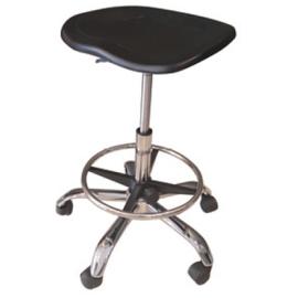 Reception Chair Fiber Seat With Chrome Base & Without Arms