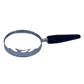Circular Magnifier With Iron Frame & Handle Size 3 inch