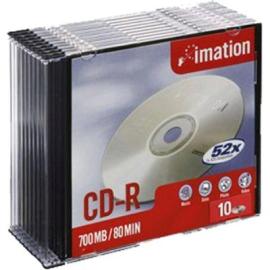Imation CD-R 700MB 52X 10CD/Pack With Case 