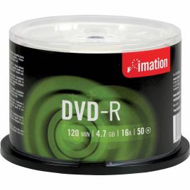 IMATION DVD-R Pack 50pcs  
