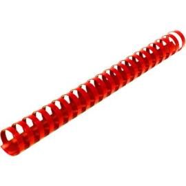 Roco Spiral Binding Comb 25mm Plastic A4 Red 