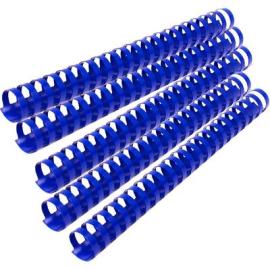 Roco Spiral Binding Comb 25mm Plastic A4 Blue
