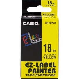 CASIO Label Printer Cartridge Yellow 18mm  