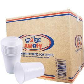 Awafi Plastic Cup Box 1000pcs 