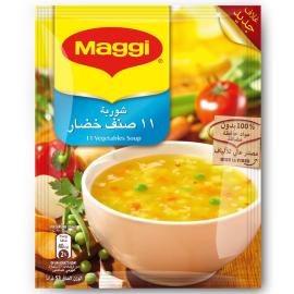Maggi Vegetable Soap 11 item 53gr 