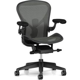 Herman Miller Aeron Ergonomic Chair Size C Black Color