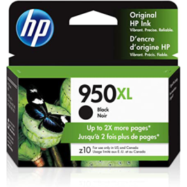 HP 950XL High Yield Black Original Ink Cartridge CN045AN