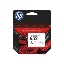 HP 652 Tri-color Original Ink Advantage Cartridge F6V24AE