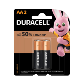 DURACELL Battery Alkaline AA 2pcs