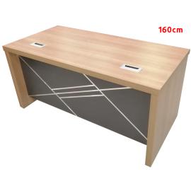 Modern Office Desk with Side Table 160cm 