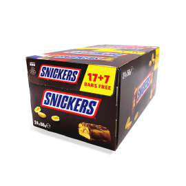 Snickers 50gr/17+7pcs  