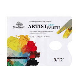Phoenix Artist Palette Size 9x12 inch 40 Sheet 60gr