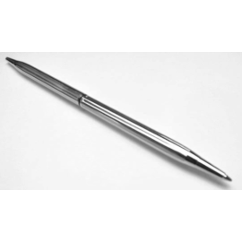 Chrome Silver Thick Ball Pen For Desk Set