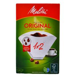 Melitta Original Coffee Filters 1/2 40pcs