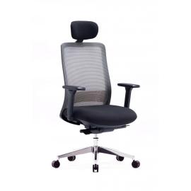 High Quality Medical Chair High Back Cloth Seat With Metal Base