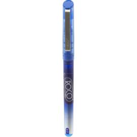 Roco Liquid Ink Pen Blue  0.7mm Cone Tip PK 12pcs